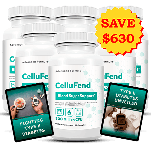 CelluFend- 6 bottles -image